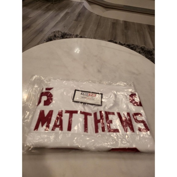 Bruce Matthews Autographed/Signed Jersey TRISTAR COA USC Trojans Houston Oilers - Picture 7 of 8